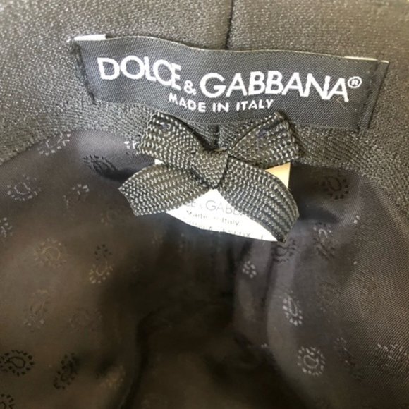 Auc DOLCE & GABBANA Printed Fedora Hat main image 13